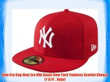 New Era Cap New Era Mlb Basic New York Yankees Scarlet Blanco (7 3/4'  Rojo)
