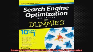 Search Engine Optimization AllinOne For Dummies