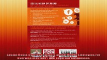 Social Media Overload Simple Social Media Strategies For Overwhelmed and Time Deprived