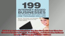 199 Internetbased Business You Can Start with Less Than One Thousand Dollars Secrets