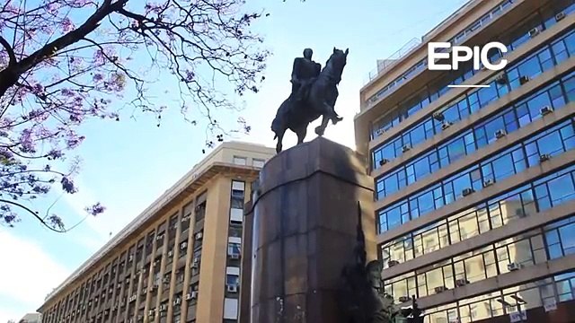Avenida Diagonal Sur (Avenida Presidente Julio Argentino Roca) - Buenos Aires, Argentina (HD)