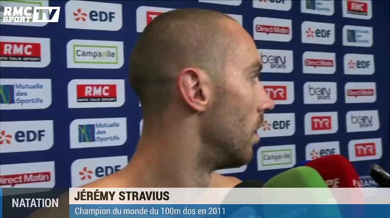 Natation - Ch. de France : Stravius 1er temps des séries sur 200 m libre, Agnel 4e