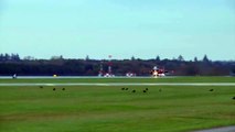 USAF F 15C Jets Takeoff From RAF Lakenheath To Protect Turkish Airspace