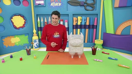 Art Attack - Potwornie potworna szafka. Oglądaj w Disney Junior!