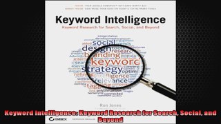 Keyword Intelligence Keyword Research for Search Social and Beyond