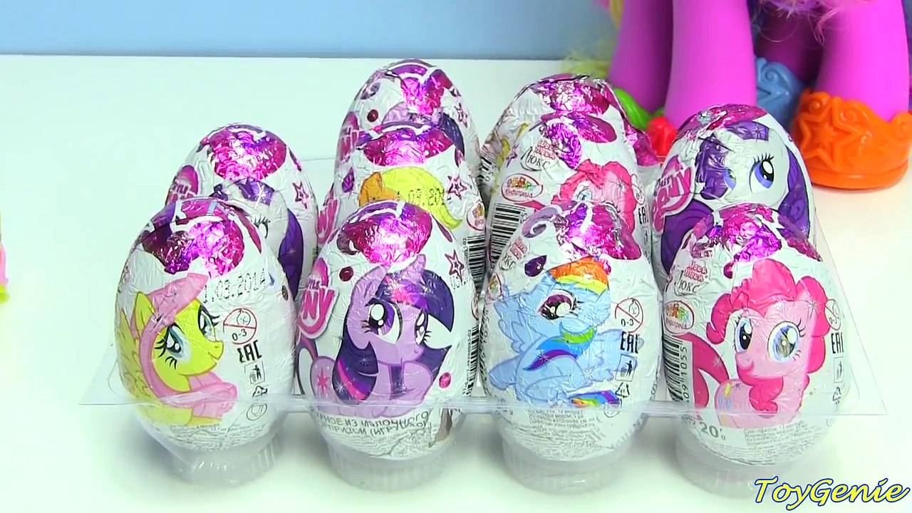 10 My Little Pony Chocolate Surprise Eggs