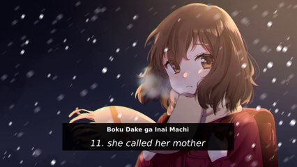 Boku dake ga Inai Machi (Erased) OST | 11. She called her mother