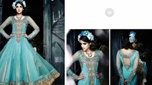 2016 Latest Fashion - Anarkali Suit - Chanderi Cotton Suits -