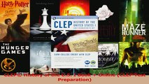 Read  CLEP History of the US I Book  Online CLEP Test Preparation Ebook Free