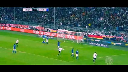 Germany vs Italy 4-1 Mario Gotze Goal (Match 29.03.2016)
