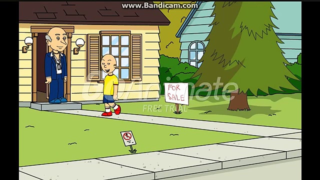 Re-upload: Caillou Calls Mr. Hinkle Mr. Poop/Grounded
