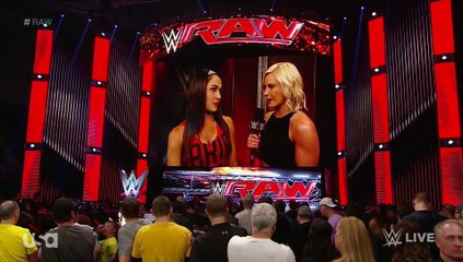 Brie Bella & Naomi Backstage Segment