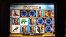 JEWELS OF AFRICA Penny Video Slot Machine with BONUS and a BIG WIN Las Vegas Casino