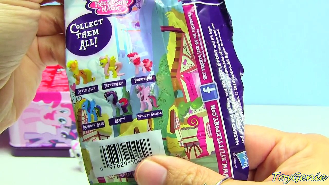 My Little Pony Lunch Box Surprises with Pinkie Pie, LPS, and Shopkins