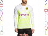 Puma - Camiseta de portero para hombre diseño del Borussia Dortmund blanco blanco/verde/amarillo