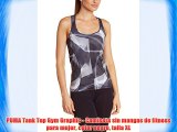 PUMA Tank Top Gym Graphic - Camiseta sin mangas de fitness para mujer color negro talla XL