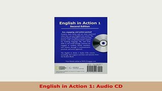 Download  English in Action 1 Audio CD PDF Book Free