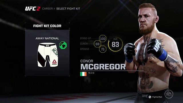 UFC 2 Conor McGregor Career Mode EA Sports UFC 2 Conor McGregor Welterweight Career 108