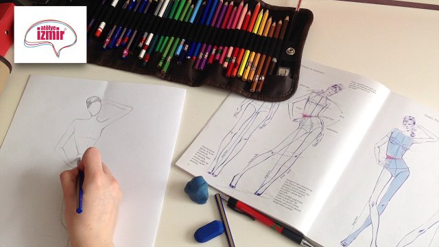 Karakalem Figür Çizimi - Moda Tasarımı