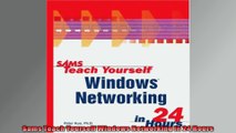 Sams Teach Yourself Windows Networking in 24 Hours