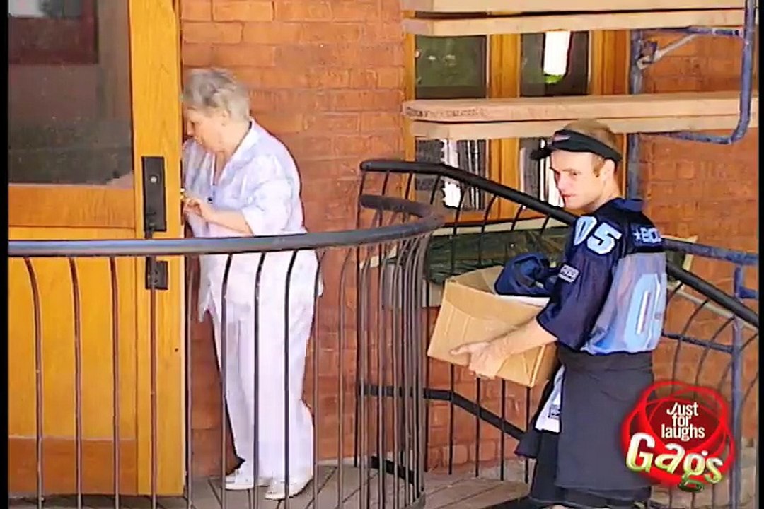 Trapped With Live Skunk Prank