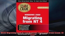 MCSE Migrating from NT 4 to Windows 2000 Exam Cram Exam 70222
