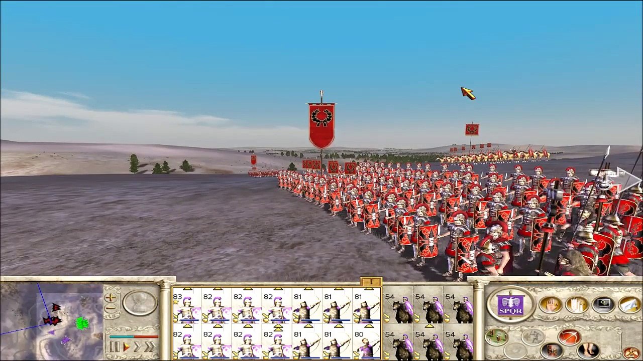 ROME TOTAL WAR 1v1 live commentary 1