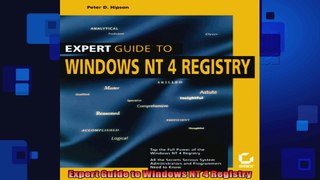 Expert Guide to Windows NT 4 Registry