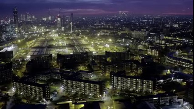Londres au petit matin filmé par des drones ! Superbe vidéo !