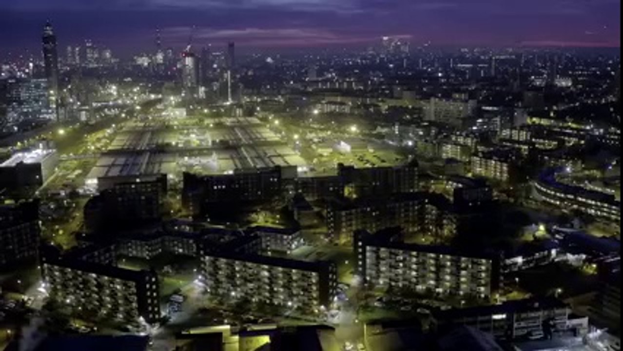 Londres au petit matin filmé par des drones ! Superbe vidéo !