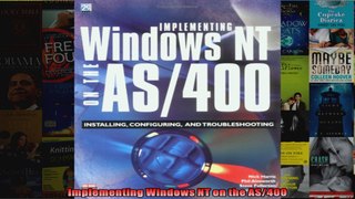 Implementing Windows NT on the AS400