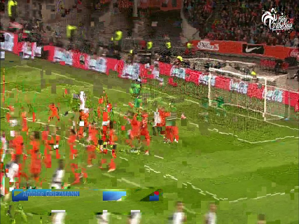 Le coup franc magnifique de Griezmann face aux Pays-Bas