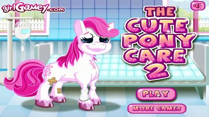 The Cute Pony Care 2 - Pony Doctor Care Bathing and Dress Up Game for Kids