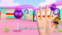 Lollipop Candy 3D Finger Family | Nursery Rhymes | 3D Animation In HD From Binggo Channel