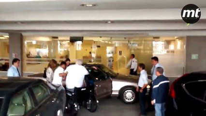 Carlos Miloc salió del hospital