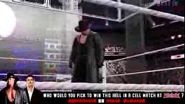 WWE Wrestlemania 32 - The Undertaker vs Shane Mcmahon Hell In A Cell Match