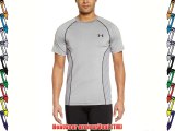 Under Armour HG Sonic ArmourVent - Camiseta de manga corta para hombre gris True Gray Heather/Steel/Black