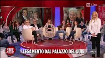 Flavio Insinna a Storie Vere per la diretta dal Quirinale (30-3-16)