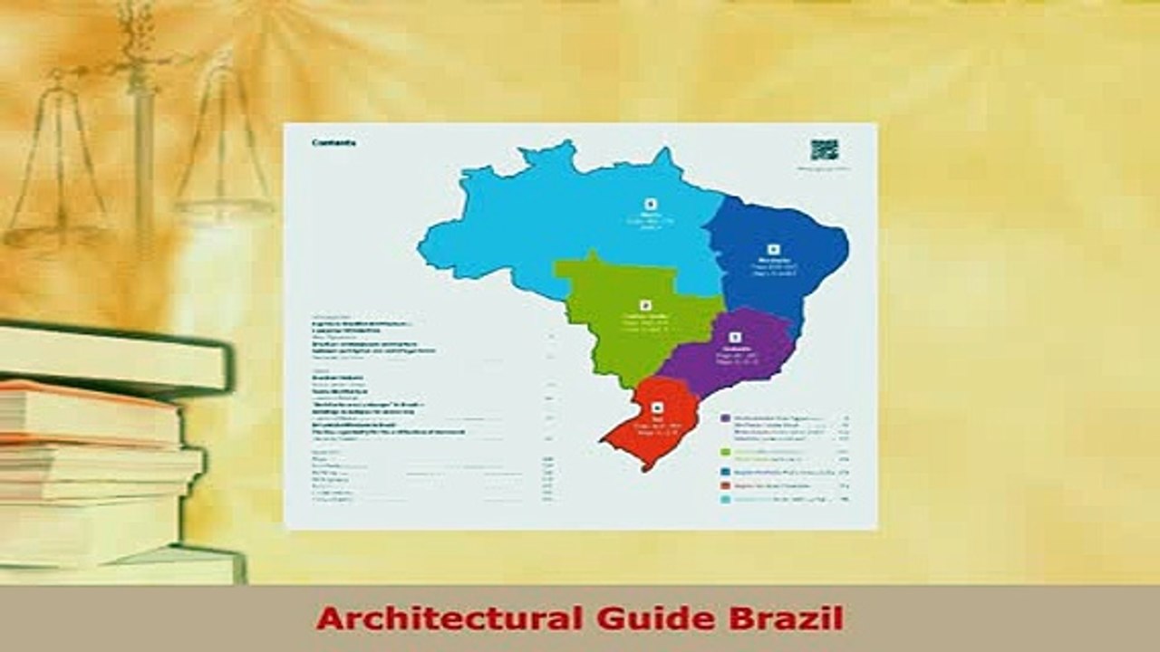 PDF  Architectural Guide Brazil Read Online