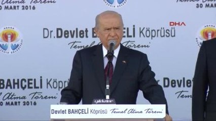 Download Video: Adana MHP Genel Başkanı Devlet Bahçeli,adana'da Yapılacak Olan Devlet Bahçeli Köprüsü'nün Temelini...