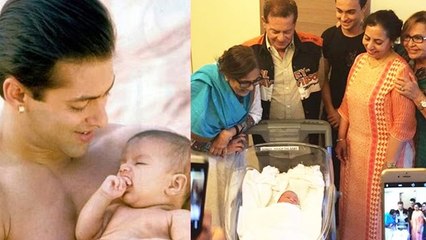 Salman Khan Names His New Born NEPHEW 'AHIL'