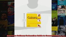 American Culinary Federation Guide to Competitions