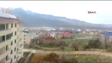 Tunceli'de Sabah Yaşanan Çatışma Amatör Kameralara Böyle Yansıdı