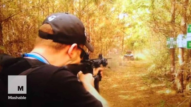 This man packed a lawn mower with explosives, shot it with a rifle, then lost his leg