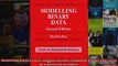 Modelling Binary Data Second Edition Chapman  HallCRC Texts in Statistical Science