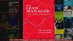 The Lean Manager A Novel of Lean Transformation