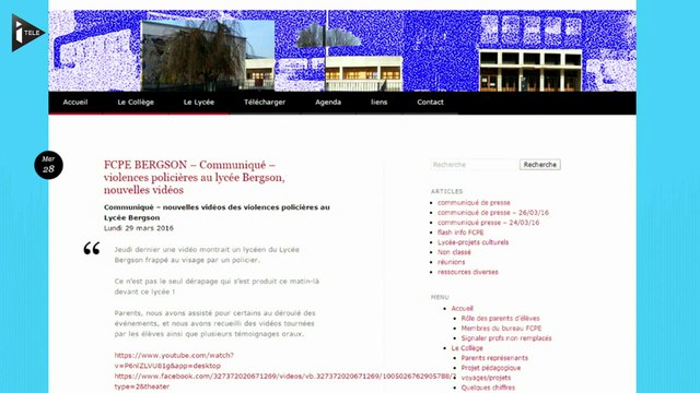 Manifestation étudiante: fermeture de lycées en prévention de débordements