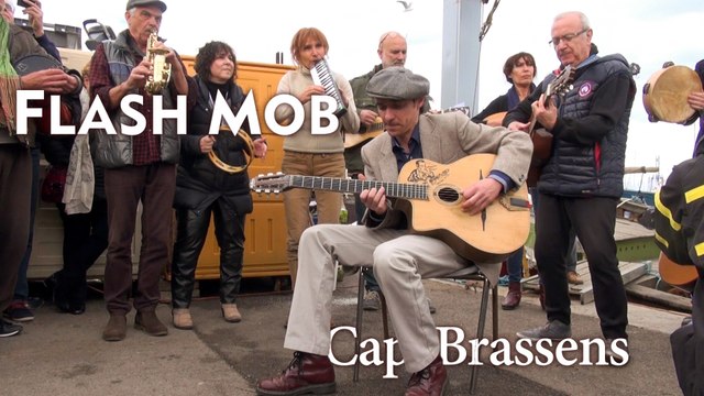 Escale à Sète 2016 : Flash Mob musicale de Georges Brassens 9' 05