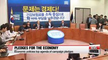 Economic policy goals put forward by Korea's rival parties ahead of the elections