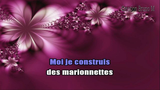 Christophe - Les marionnettes KARAOKE / INSTRUMENTAL